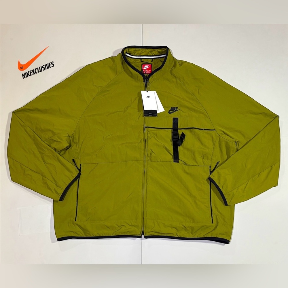 Size XXL 2XL Nike Tech Men’s Woven Jacket FZ0750-307 NEW NWT
